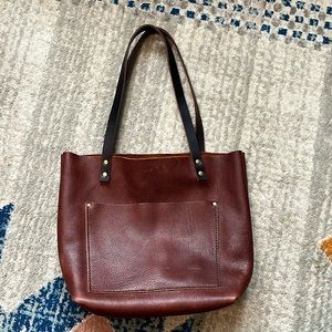 Portland Leather classic tote